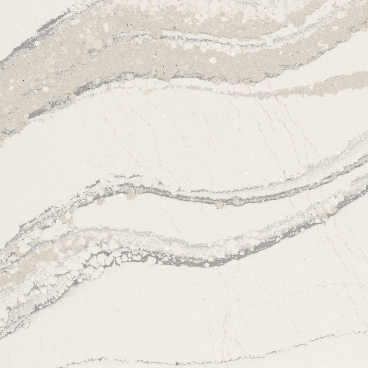 Cambria Brittanicca quartz slab at the Aqua Kitchen showroom in Wayne, NJ