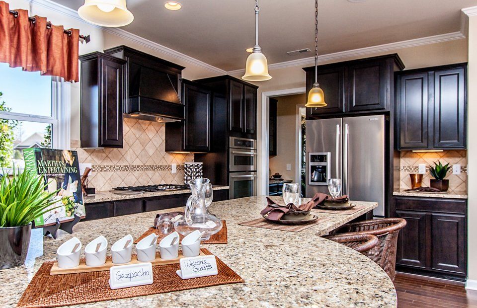 Giallo Ornamental Granite for Warm & Elegant Kitchen Design