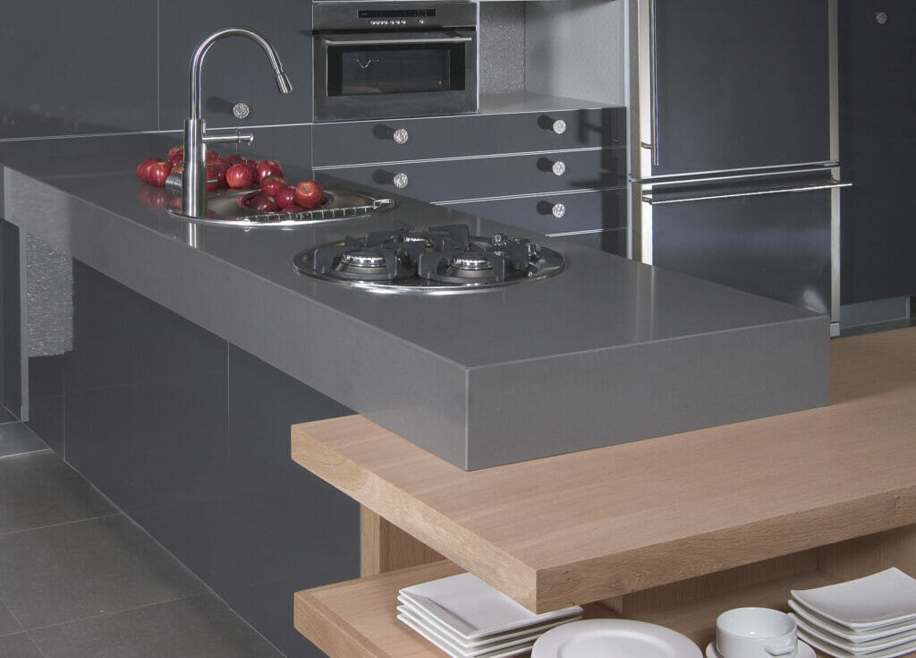 2003 Concrete by Caesarstone available at Aqua Kitchen