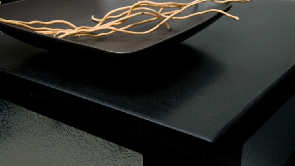 3100 Jet Black by Caesarstone available at Aqua Kitchen