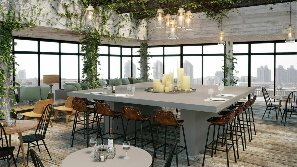 4004 Raw Concrete by Caesarstone available at Aqua Kitchen