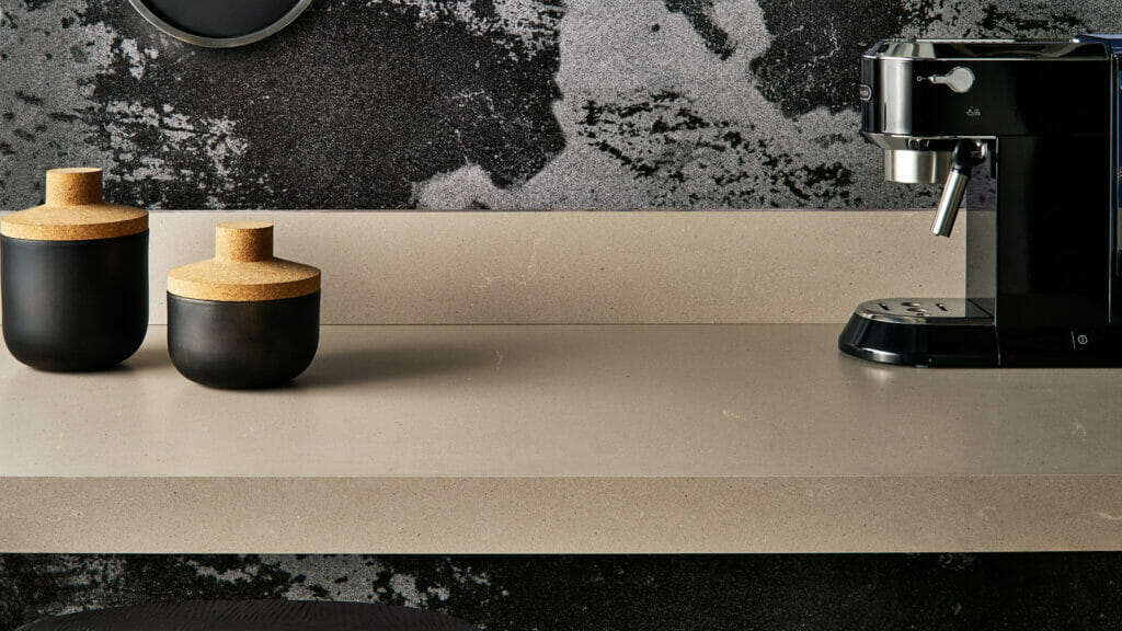 4004 Raw Concrete by Caesarstone available at Aqua Kitchen