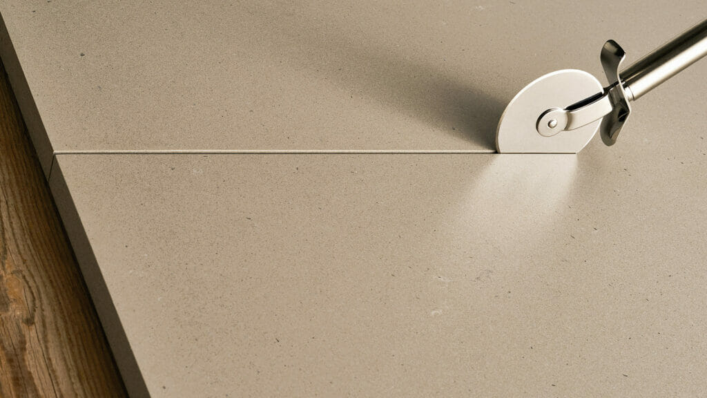 4004 Raw Concrete by Caesarstone available at Aqua Kitchen