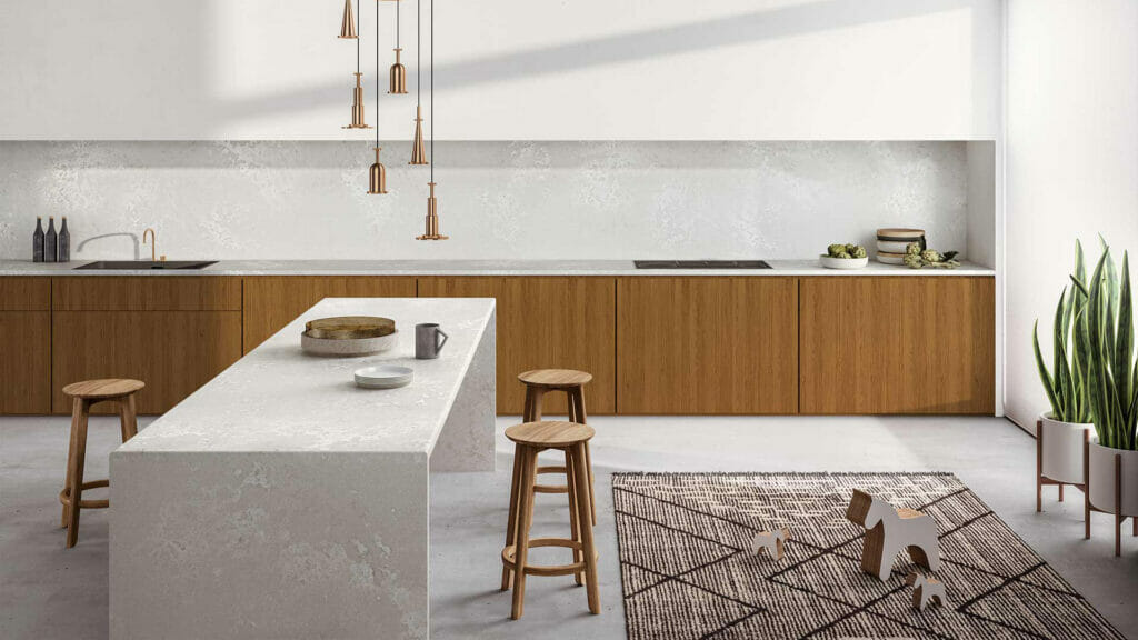 4011 Cloudburst Concrete by Caesarstone available at Aqua Kitchen