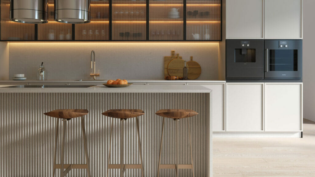 4030 Pebble by Caesarstone available at Aqua Kitchen