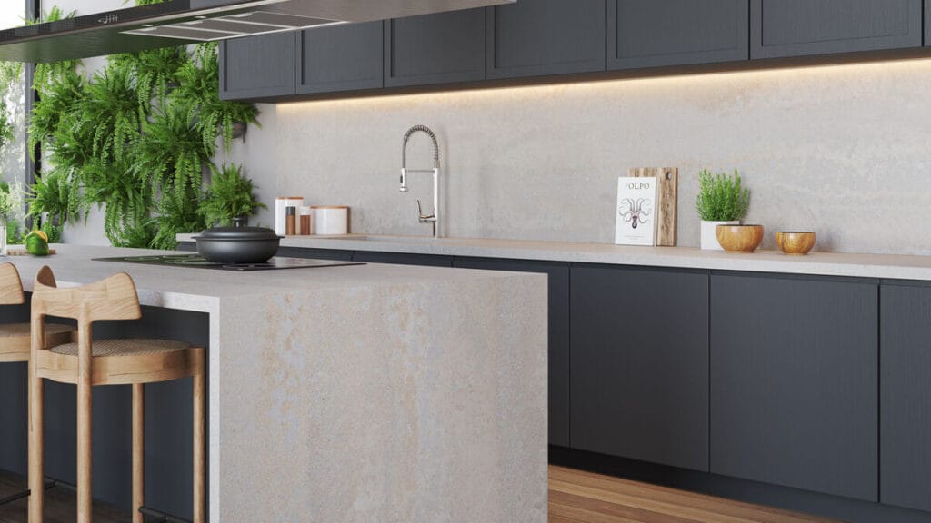 4043 Primordia by Caesarstone available at Aqua Kitchen