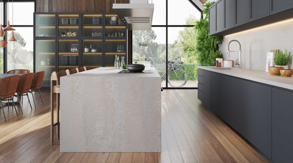 4043 Primordia by Caesarstone available at Aqua Kitchen