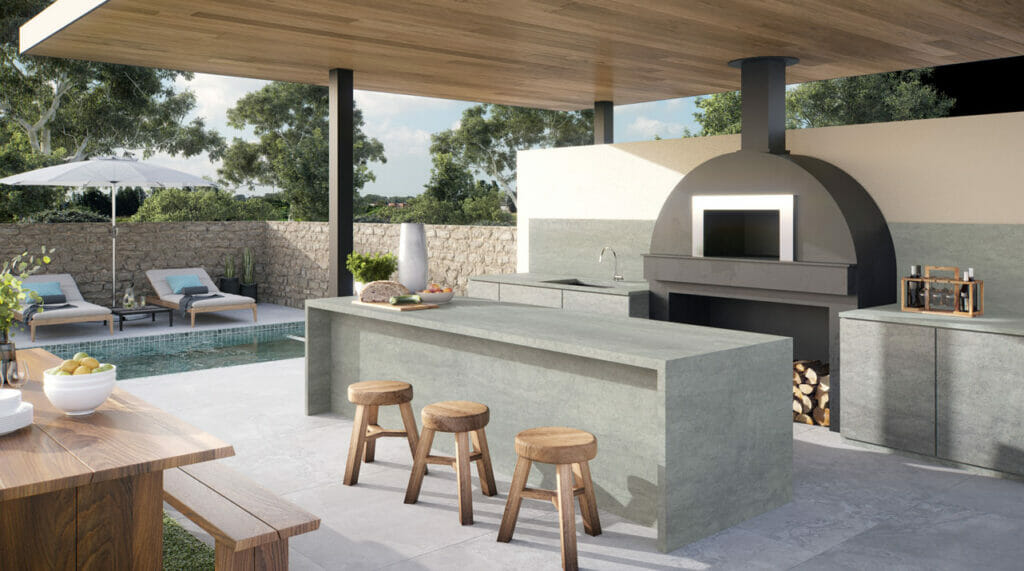 410 Aluminous by Caesarstone available at Aqua Kitchen