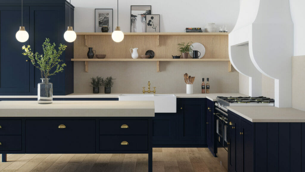 412 Beige Ciment by Caesarstone available at Aqua Kitchen