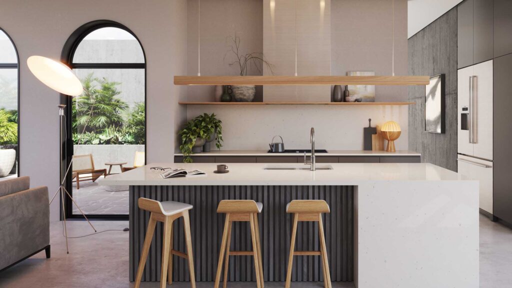 4141 Misty Carrera by Caesarstone available at Aqua Kitchen