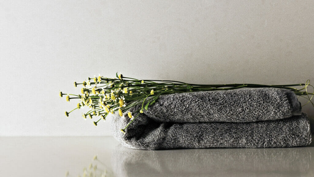 4600 Organic White by Caesarstone available at Aqua Kitchen