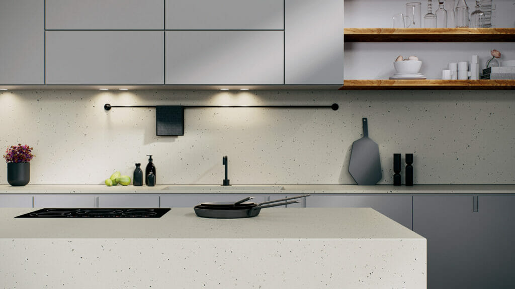4601 Frozen Terra by Caesarstone available at Aqua Kitchen
