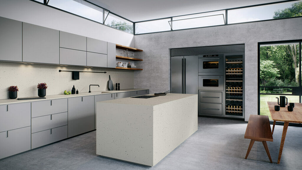 4601 Frozen Terra by Caesarstone available at Aqua Kitchen