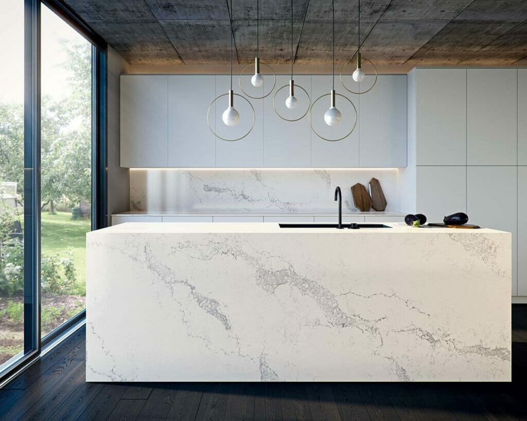 5031 Statuario Maximus by Caesarstone available at Aqua Kitchen