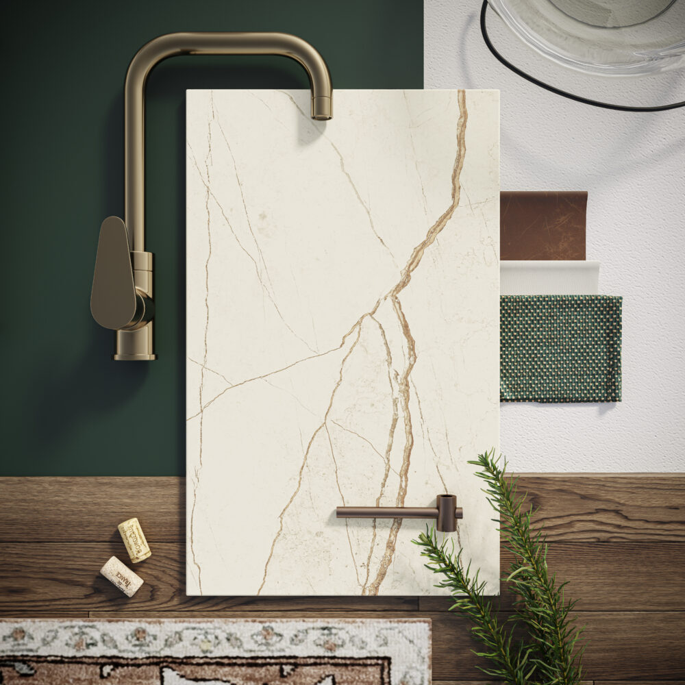 508 Isobellia by Caesarstone available at Aqua Kitchen