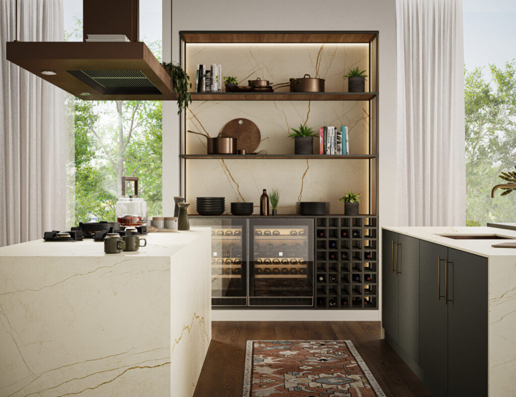 508 Isobellia by Caesarstone available at Aqua Kitchen