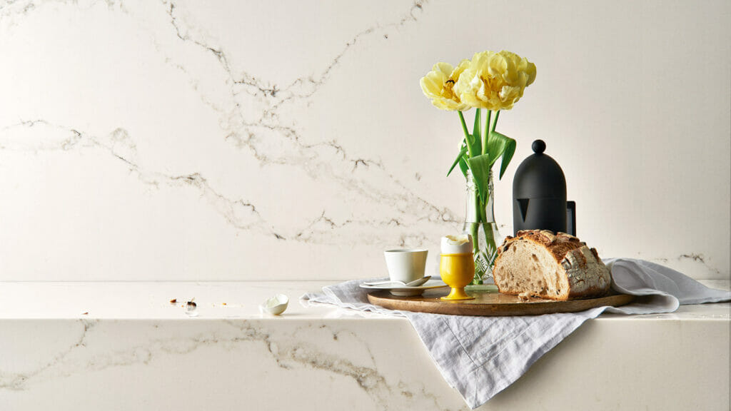 5111 Statuario Nuvo by Caesarstone available at Aqua Kitchen