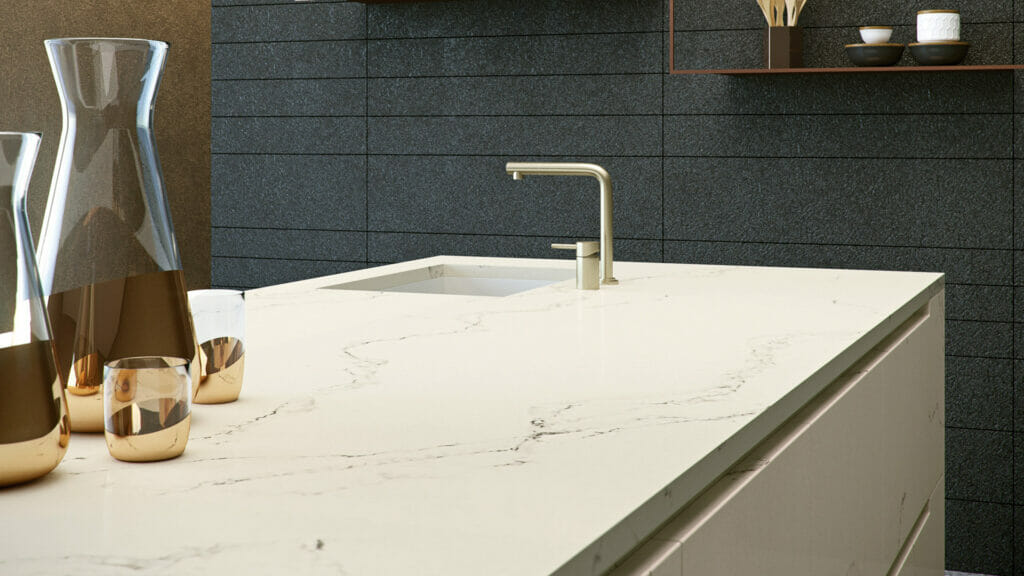 5111 Statuario Nuvo by Caesarstone available at Aqua Kitchen
