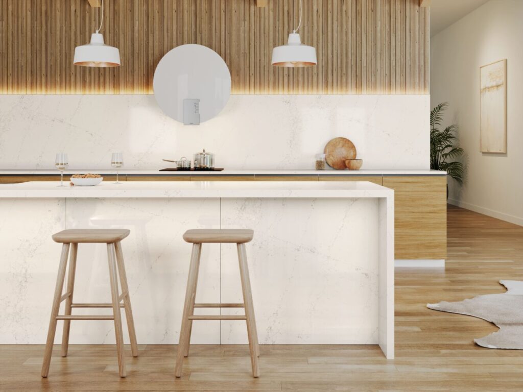 5113 Solenna by Caesarstone available at Aqua Kitchen