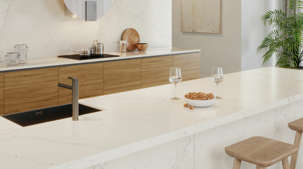 5113 Solenna by Caesarstone available at Aqua Kitchen