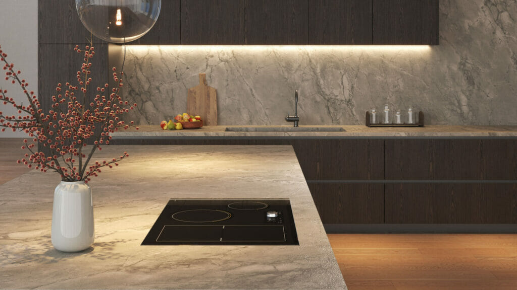 512 Transcenda by Caesarstone available at Aqua Kitchen