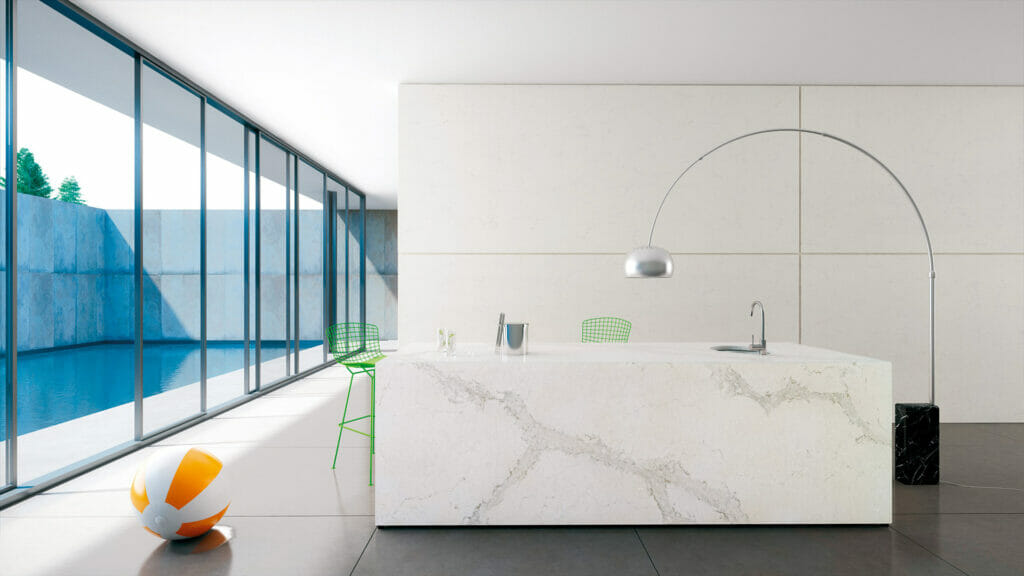 5131 Calacatta Nuvo by Caesarstone available at Aqua Kitchen