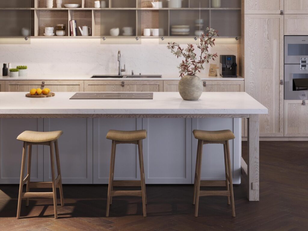 5140 Dreamy Carrara by Caesarstone available at Aqua Kitchen