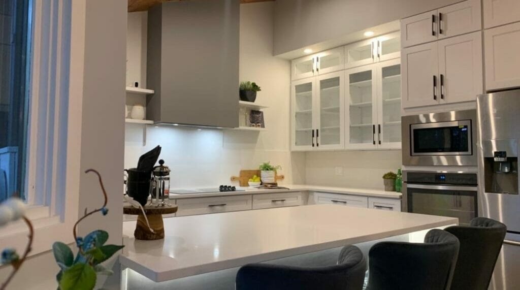 5141 Frosty Carrina by Caesarstone available at Aqua Kitchen