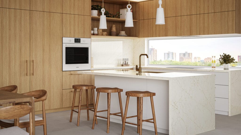 5144 Rossa Nova by Caesarstone available at Aqua Kitchen
