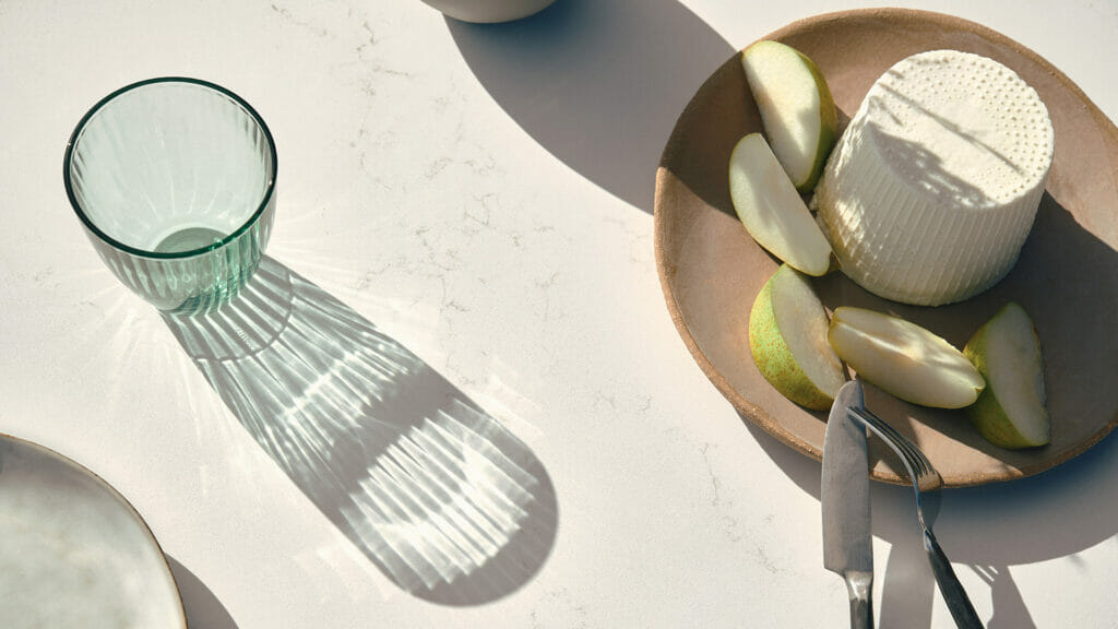 515 Palm Shade by Caesarstone available at Aqua Kitchen