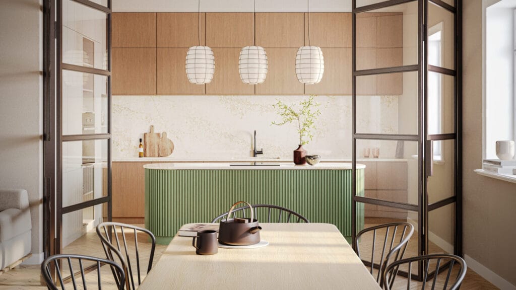 5152 Goldfinch by Caesarstone available at Aqua Kitchen