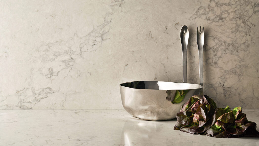 5211 Noble Grey by Caesarstone available at Aqua Kitchen
