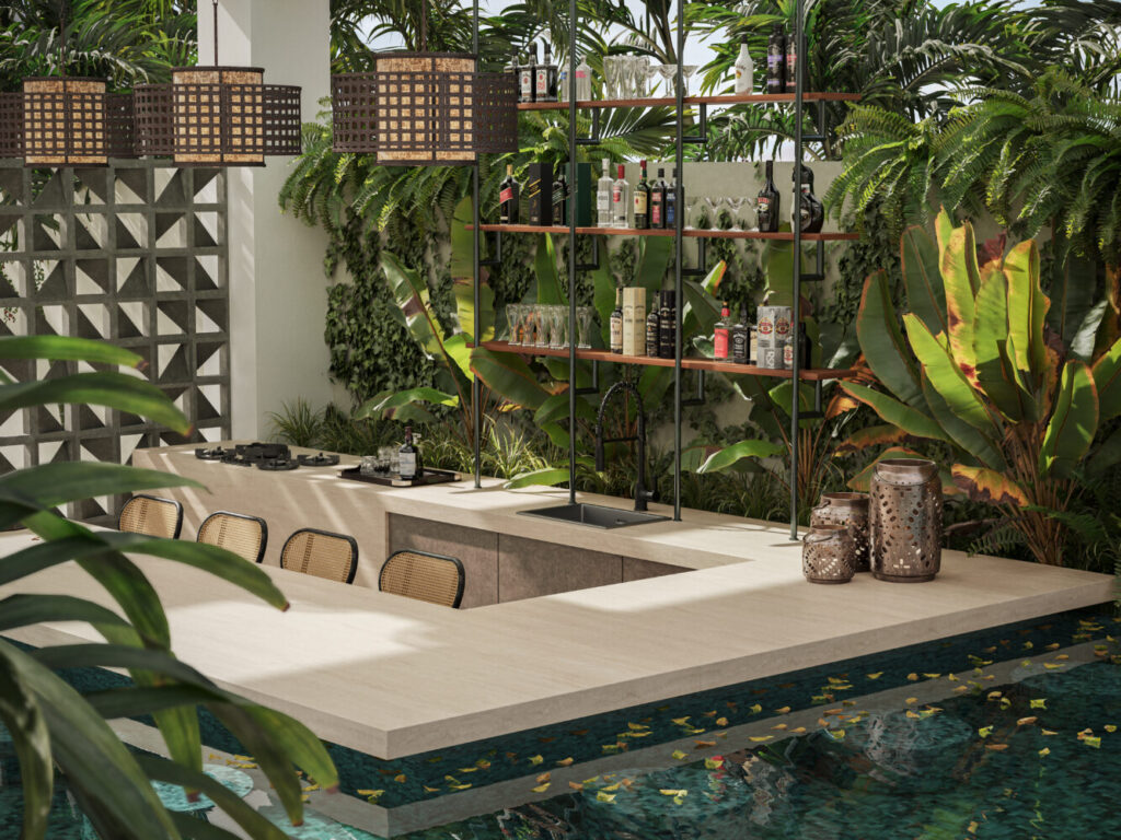 550 Silvax by Caesarstone available at Aqua Kitchen