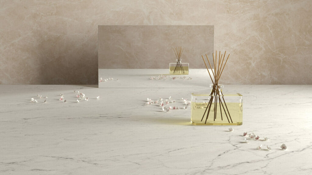580 Fume by Caesarstone available at Aqua Kitchen