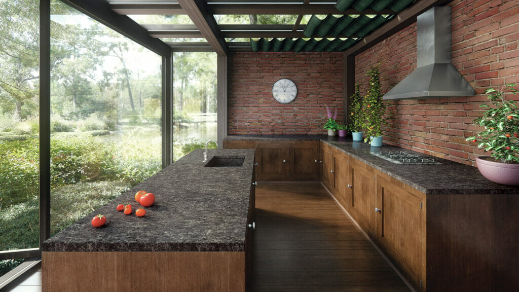 6003 Coastal Grey by Caesarstone available at Aqua Kitchen