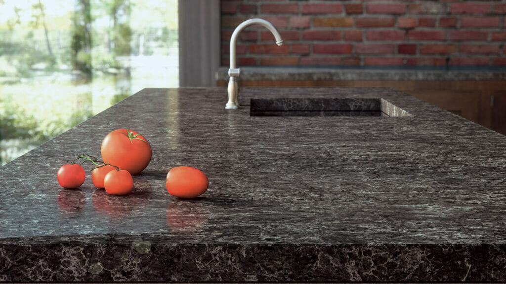 6003 Coastal Grey by Caesarstone available at Aqua Kitchen