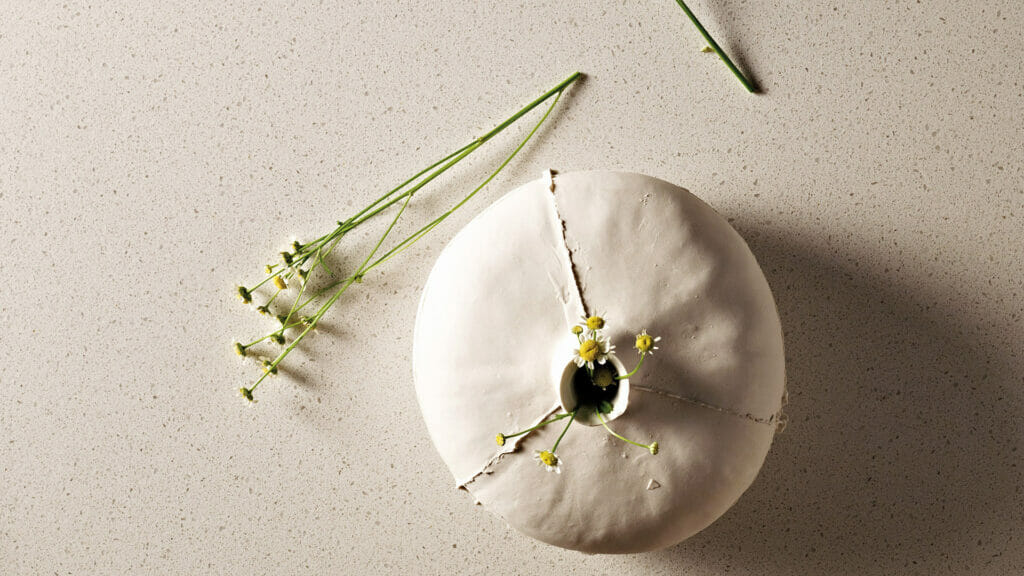 6141 Ocean Foam by Caesarstone available at Aqua Kitchen