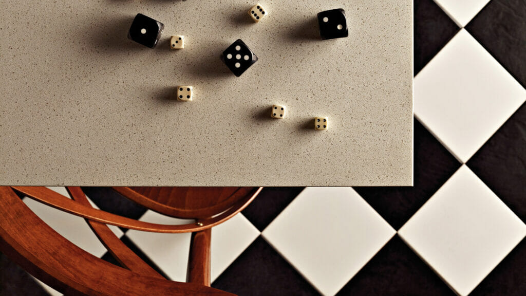 6141 Ocean Foam by Caesarstone available at Aqua Kitchen