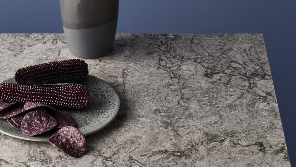 6313 Turbine Grey by Caesarstone available at Aqua Kitchen