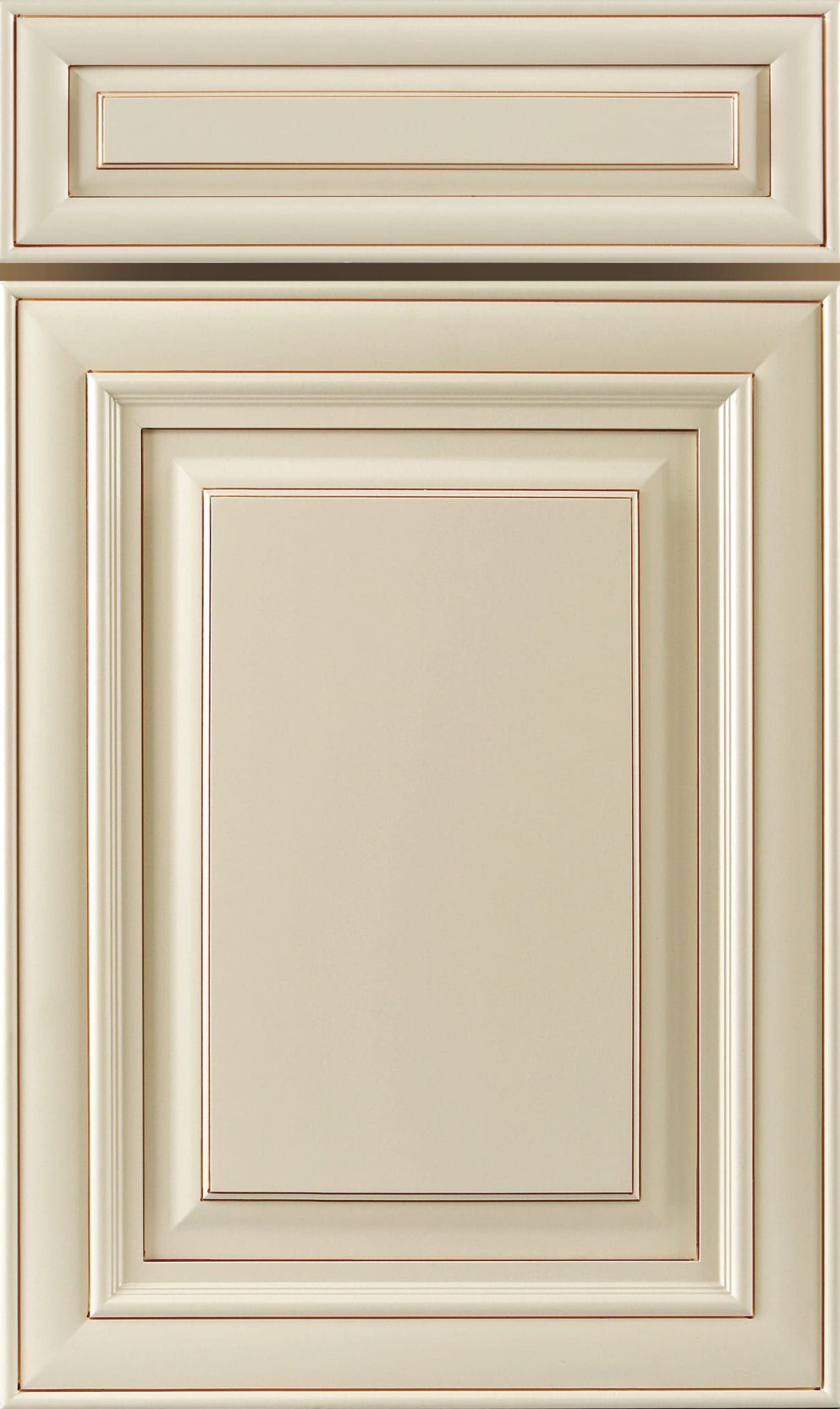 A7 Creme Glazed Traditional Cabinet Door