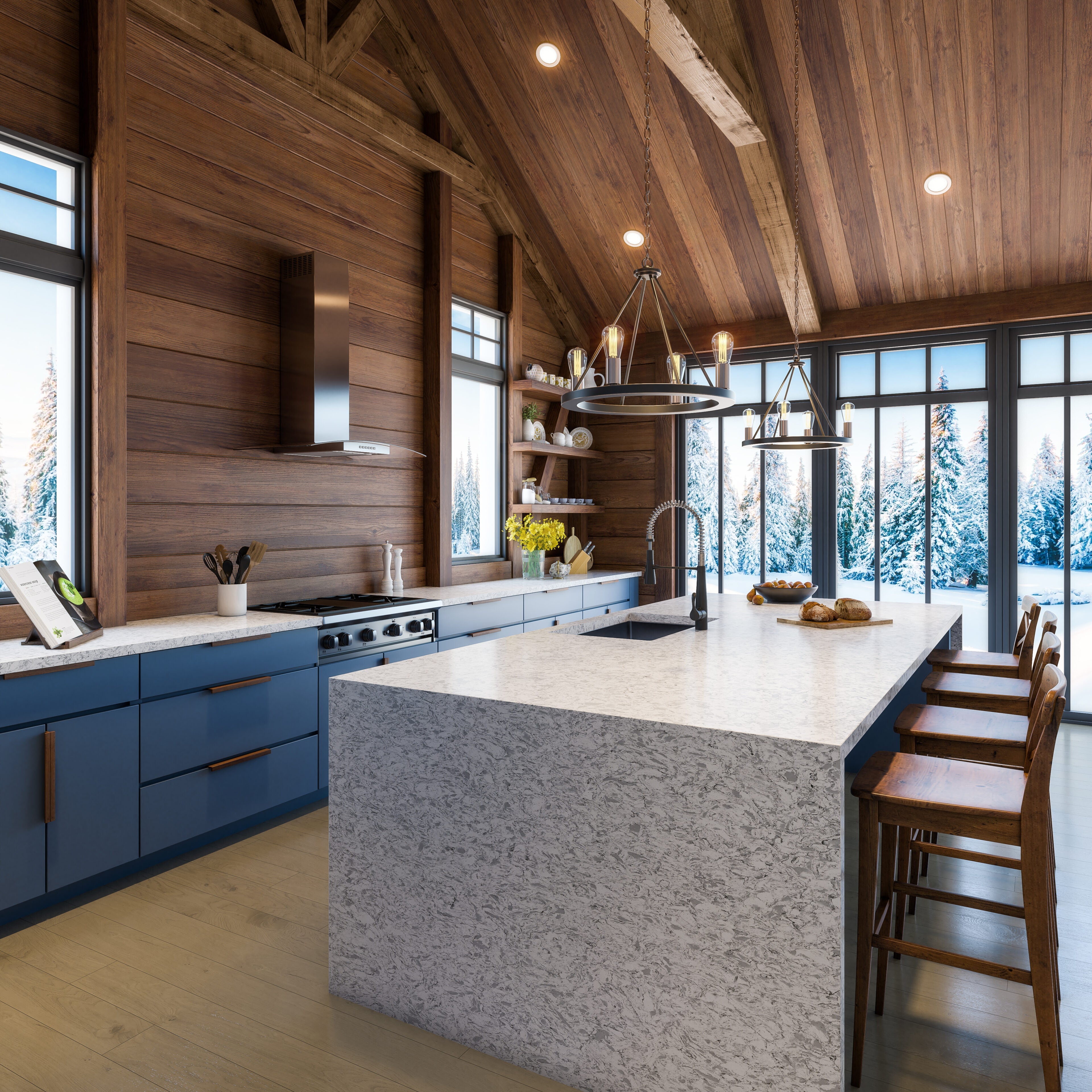 Aegean by Pental Quartz available at Aqua Kitchen