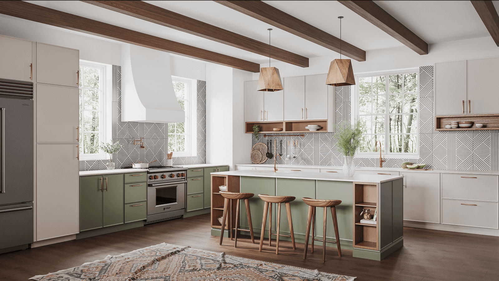 Artisan Moss by Cubitac available at Aqua Kitchen