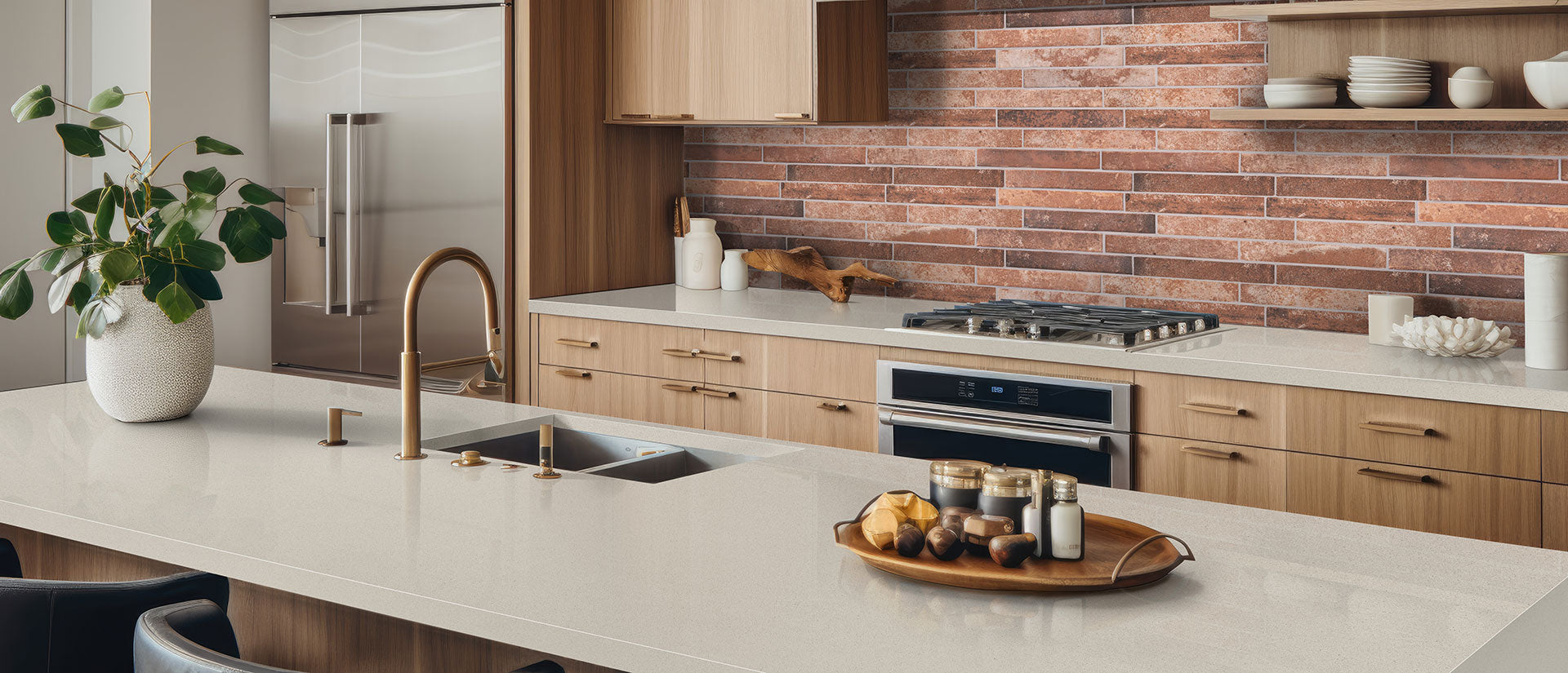 Aruca White by MSI Surfaces available at Aqua Kitchen