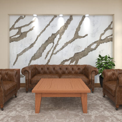 Atlas Ember® by Pental Quartz available at Aqua Kitchen