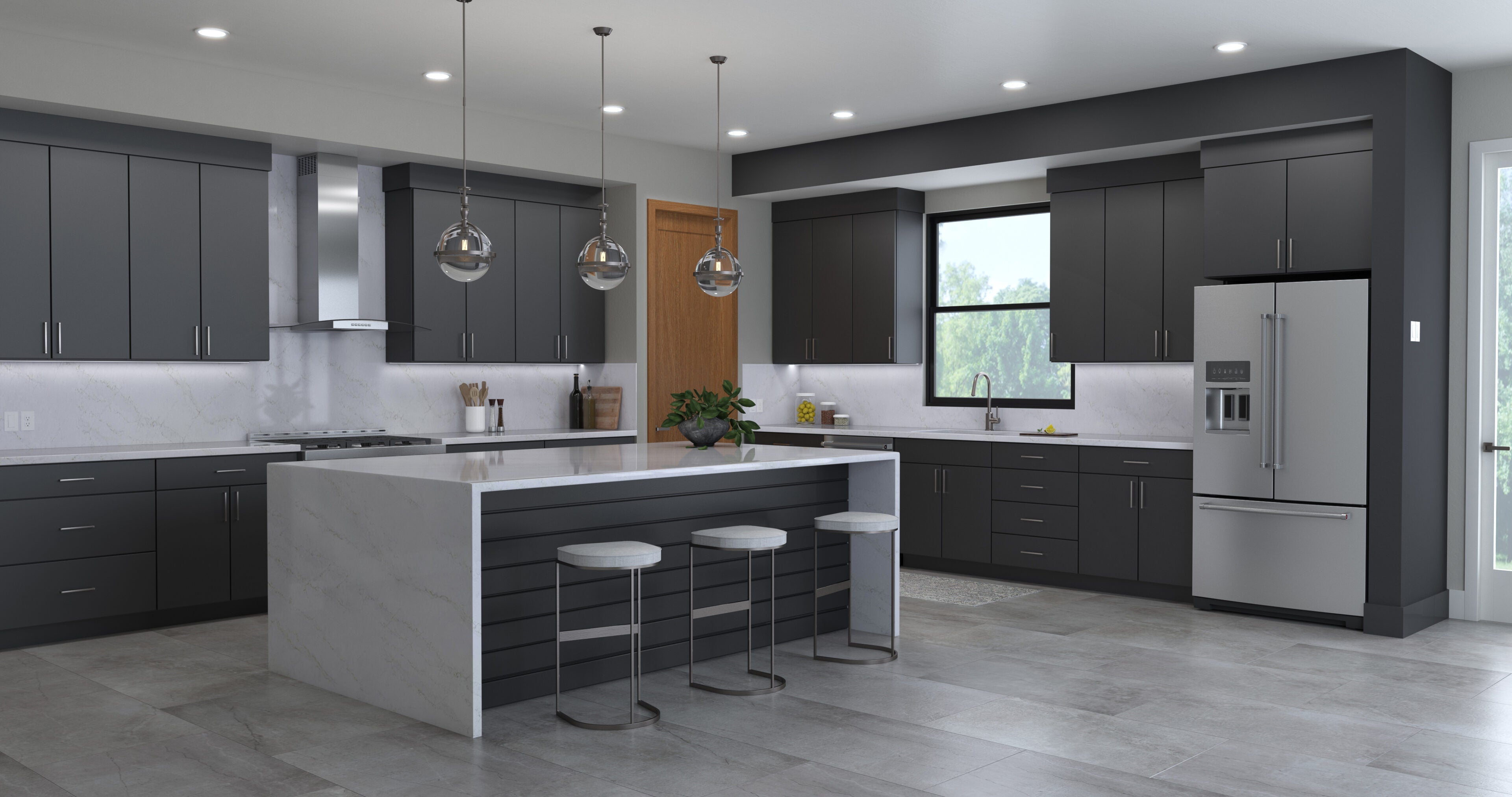 Atmos Gold by Pental Quartz available at Aqua Kitchen