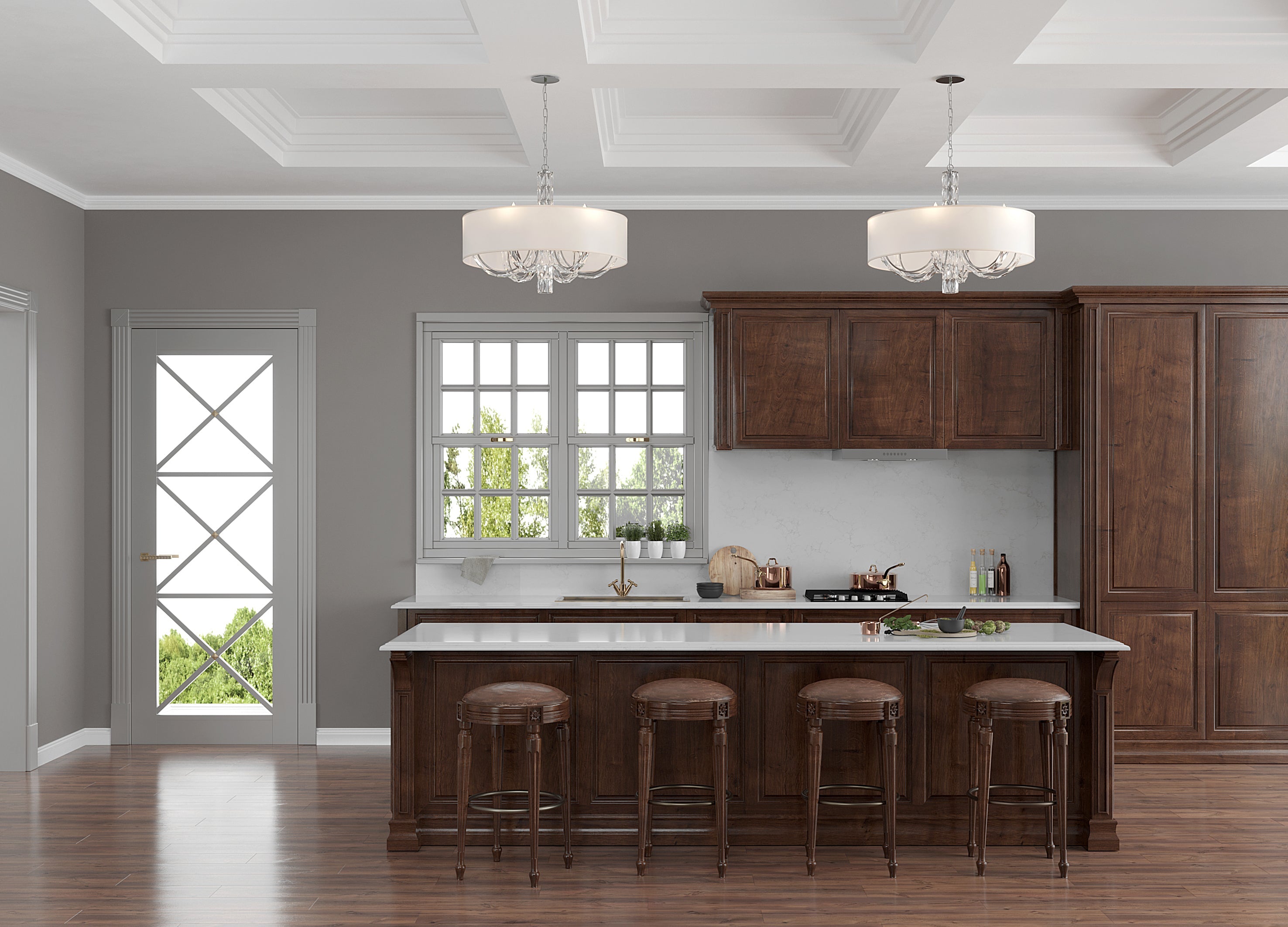 Aura Gold by Pental Quartz available at Aqua Kitchen