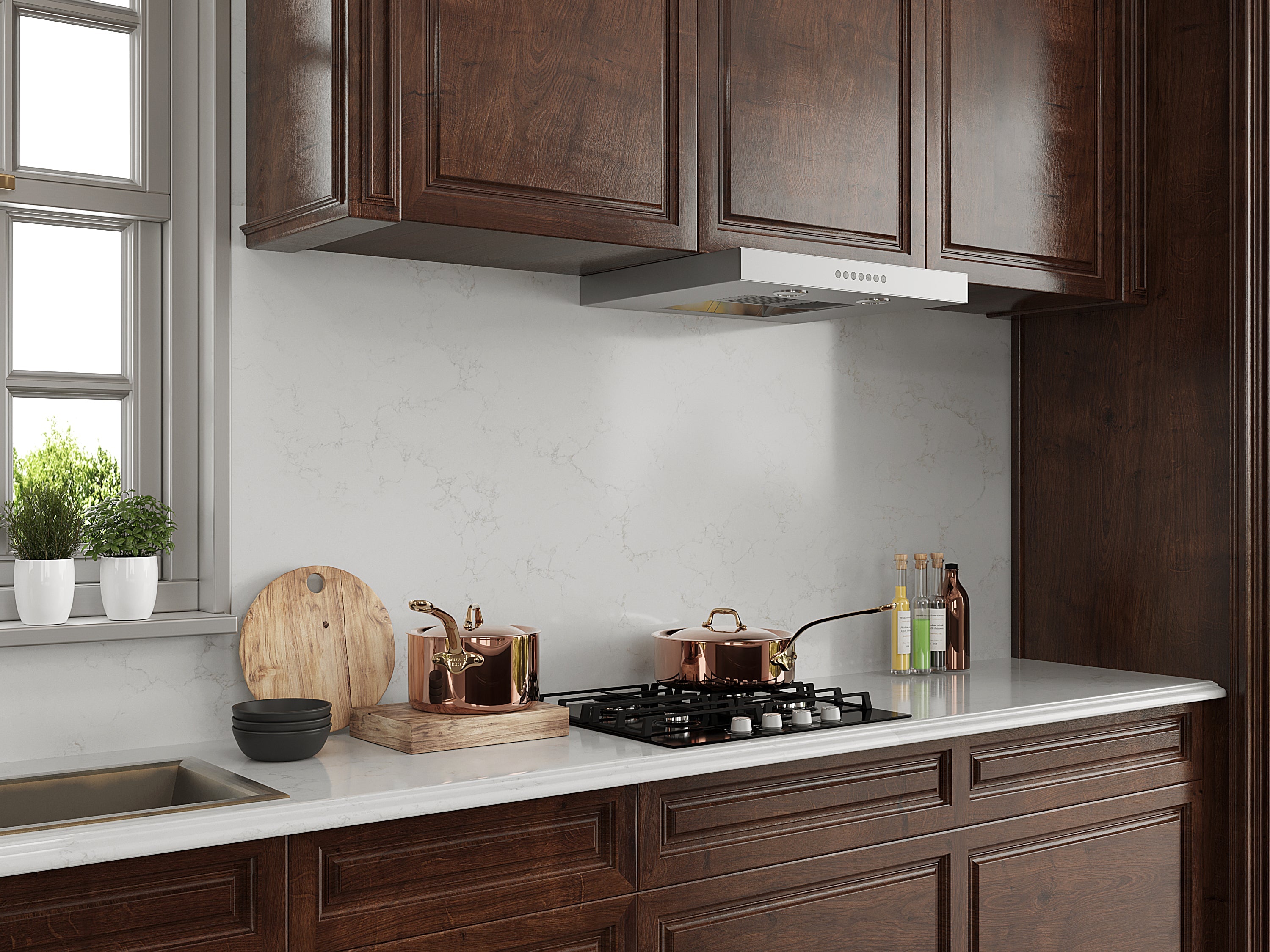 Aura Gold by Pental Quartz available at Aqua Kitchen