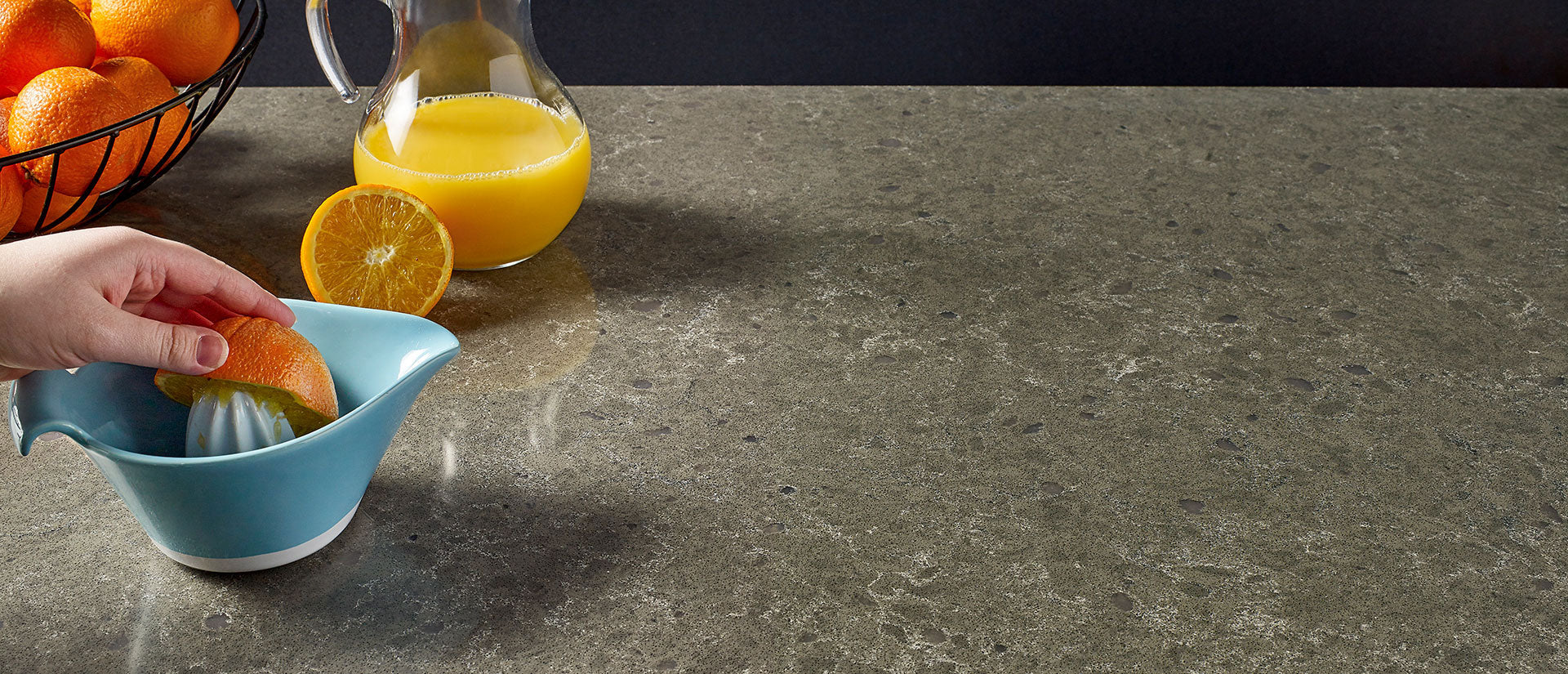 Babylon Gray by MSI Surfaces available at Aqua Kitchen