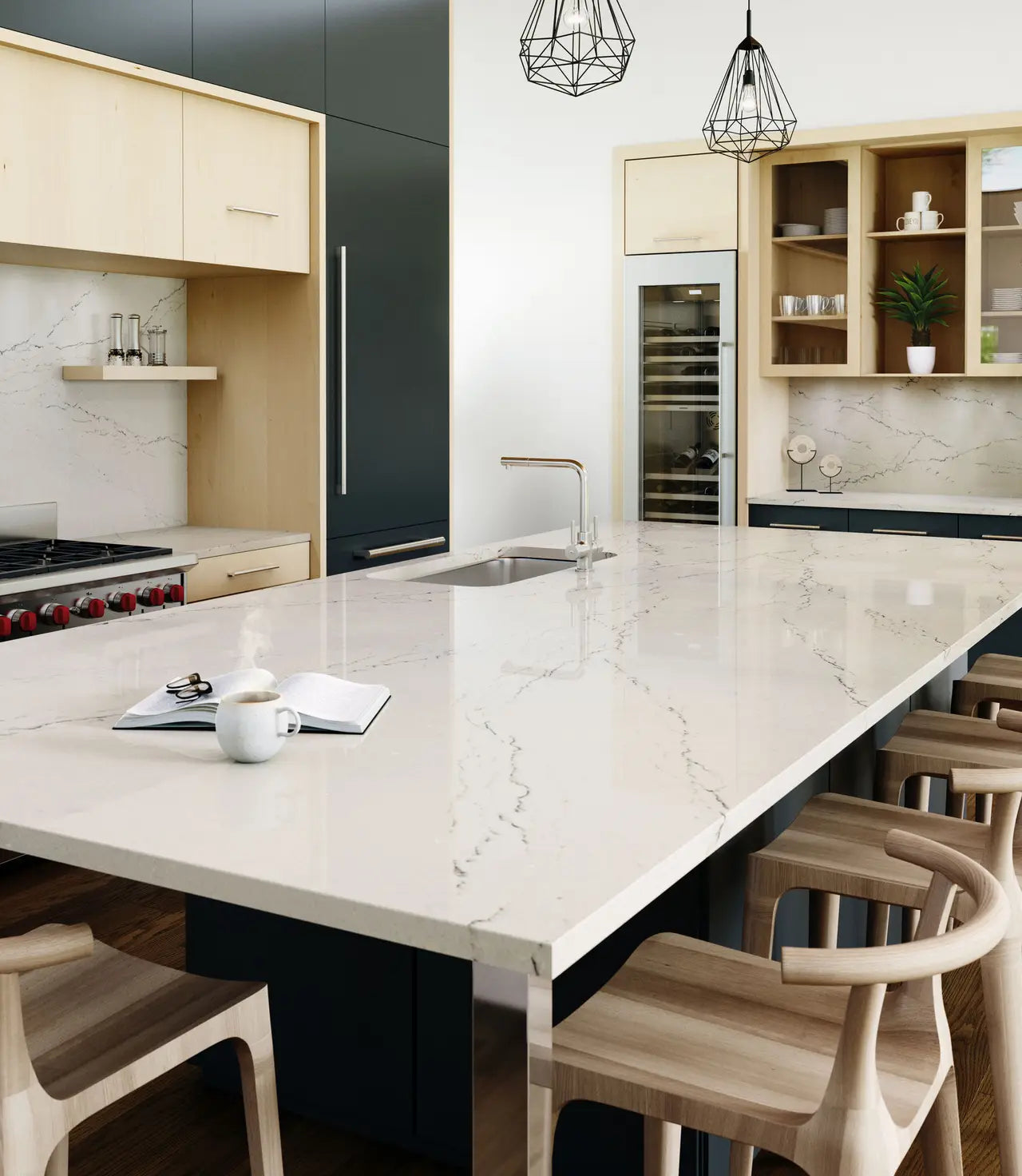 Beckington™ Quartz Sample by Cambria available at Aqua Kitchen