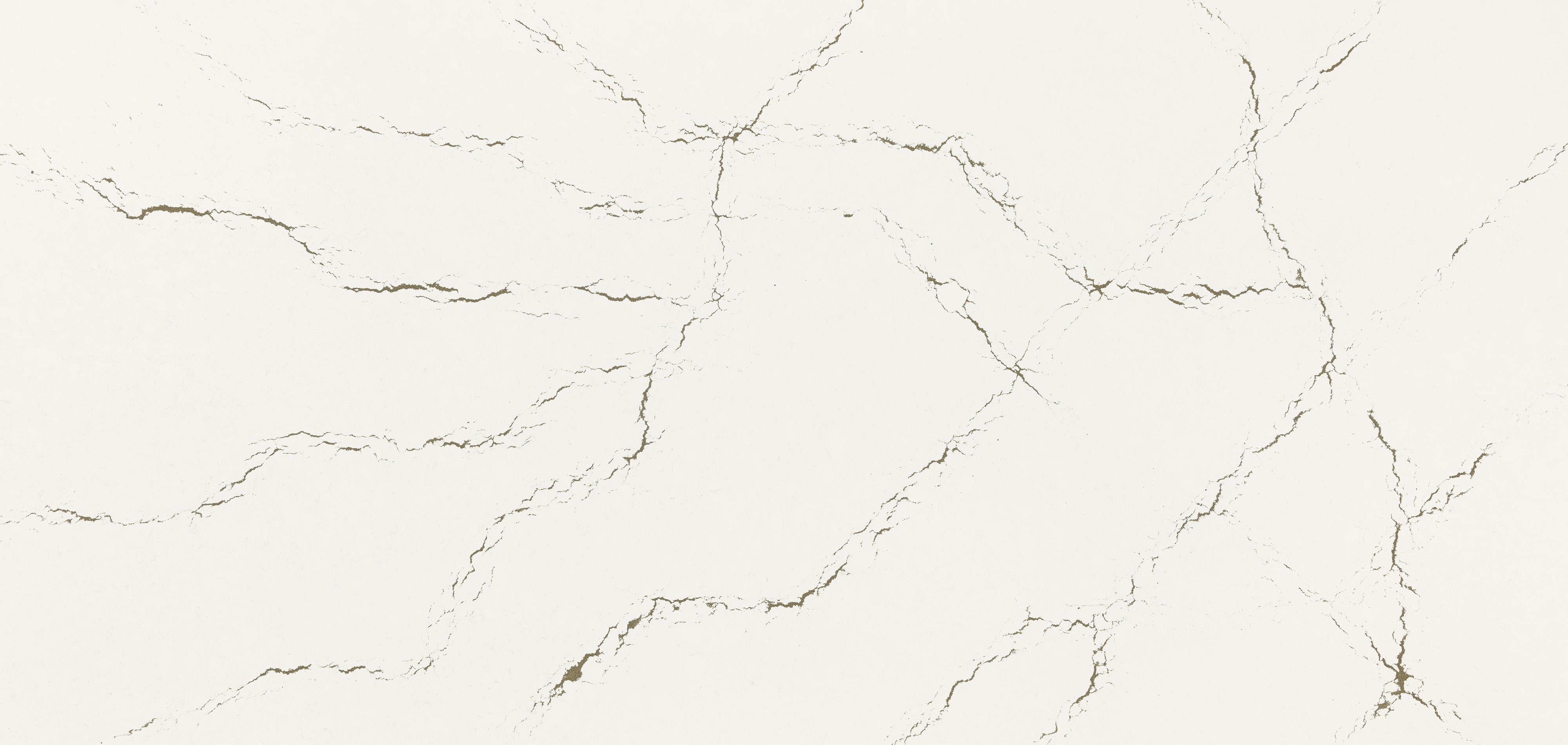 Berkshire Brass Satin Ridge™ Quartz Sample by Cambria available at Aqua Kitchen